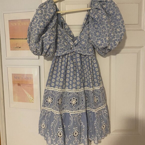 Alice + Olivia Dresses & Skirts - Alice and Olivia Blue Mini Dress